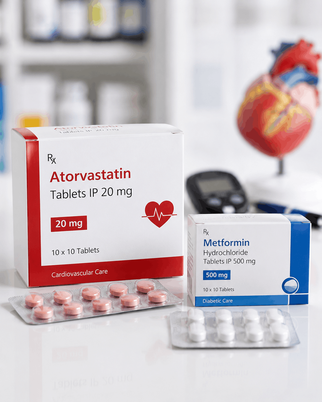 Cardiovascular And Diabetic Car Medicines